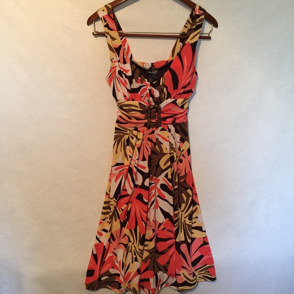 Bisou Bisou dress bright colors SZ 4